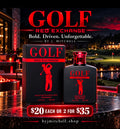 Golf Red Exchange by By J. Mitchell, bold driven eau de toilette for men, 100ml