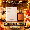 Maison De Paris Amber Vanilla by By J. Mitchell, warm creamy extrait de parfum, 100ml