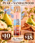 Pear + Sandalwood by Aéropostale, juicy warm smooth body mist, 237ml