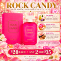 Rock Candy Eau de Parfum for Women with fragrance notes and By J. Mitchell branding