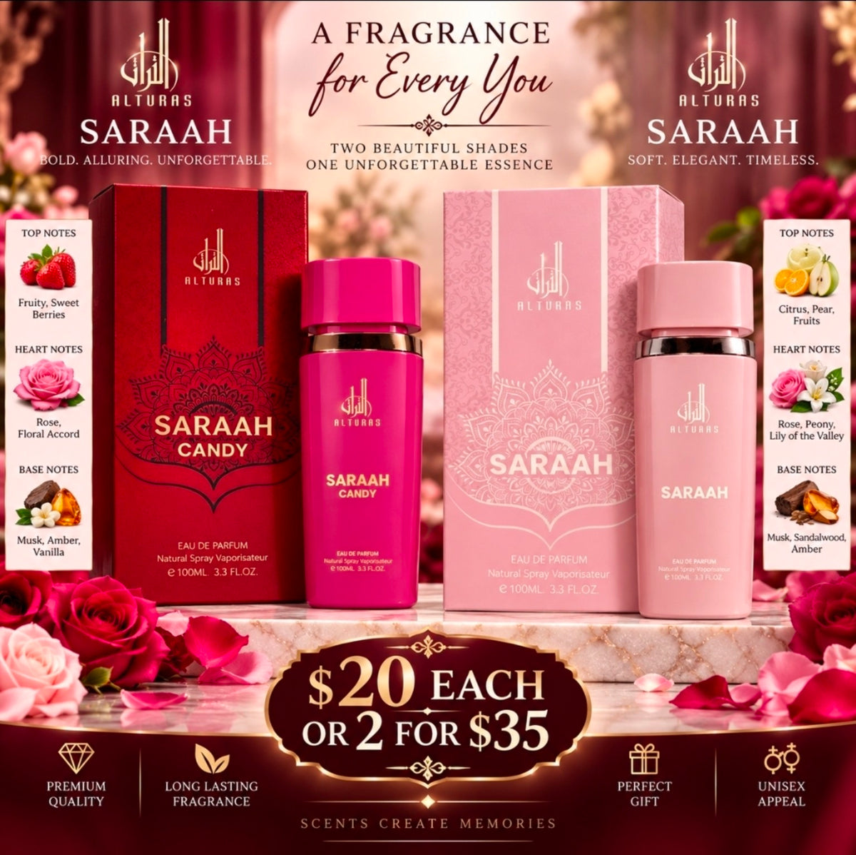 Saraah fragrance