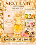 Sexy Lady by Secret Plus — suggested scent profile, $20 each or any 2 for $35 — By J.Mitchell