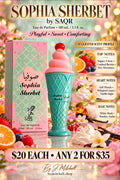 Sophia Sherbet by SAQR — suggested scent profile — By J.Mitchell