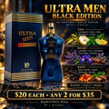 Ultra Men Black Edition EDP fragrance notes and $20 offer