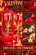 Valentine Rose by Secret Plus with suggested fragrance notes