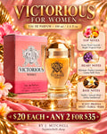 Victorious for Women Eau de Parfum with fragrance notes